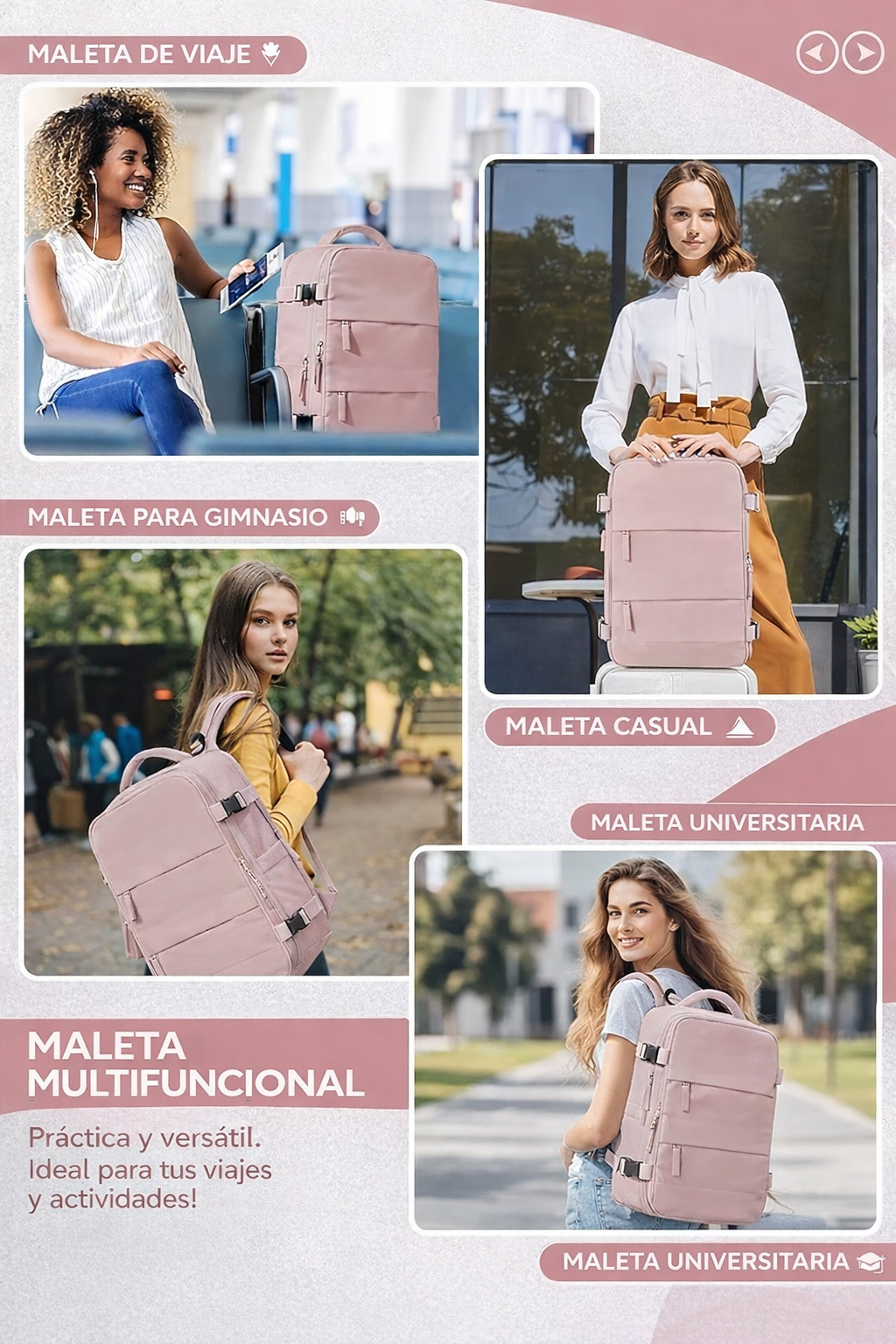 Maleta Cabina Viaje Tipo Amazon Zapatero